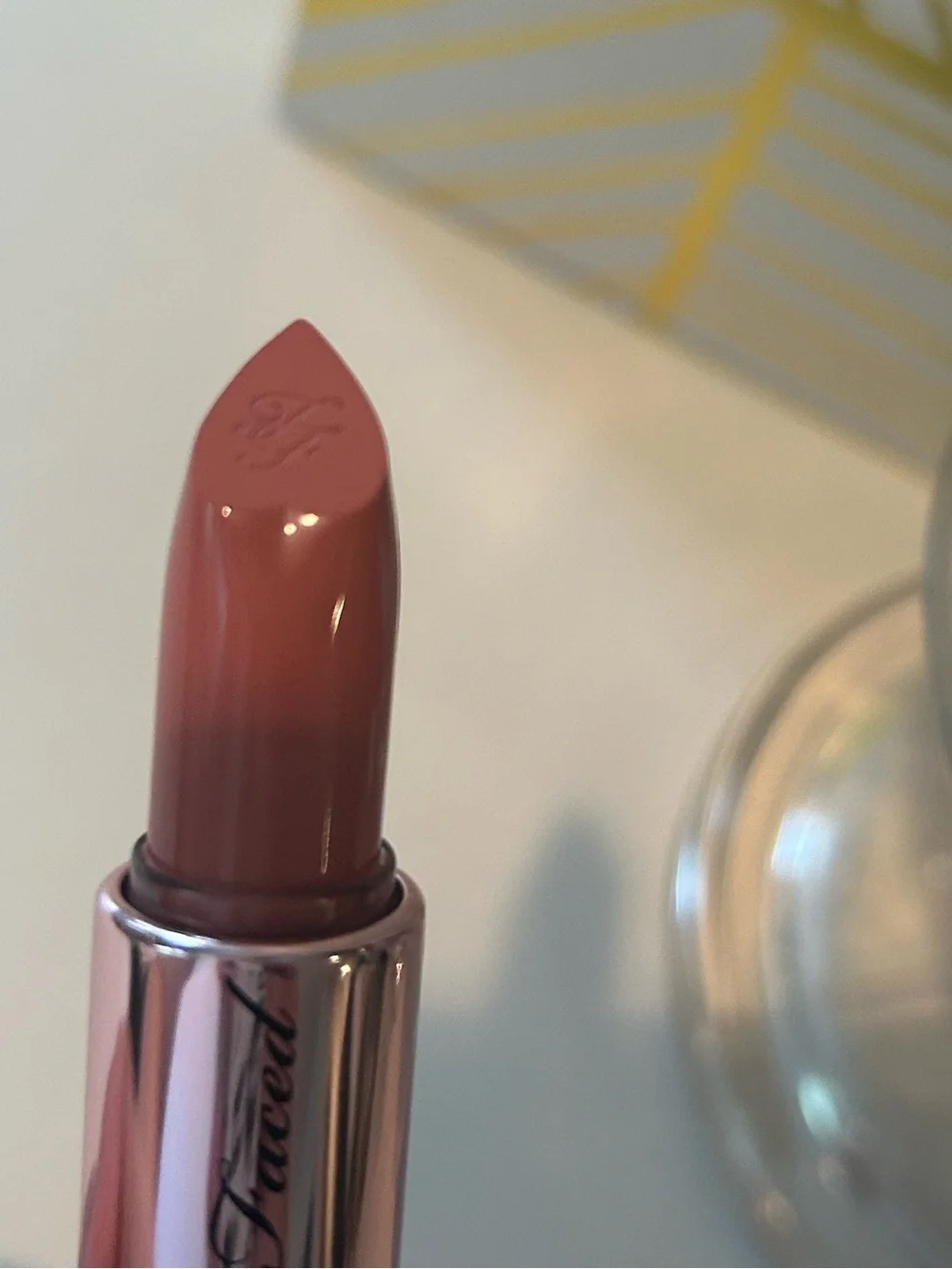 ✨ Too Faced Lady Bold EM-Power Pigment Cream Lipstick | 05 Level Up | NIB